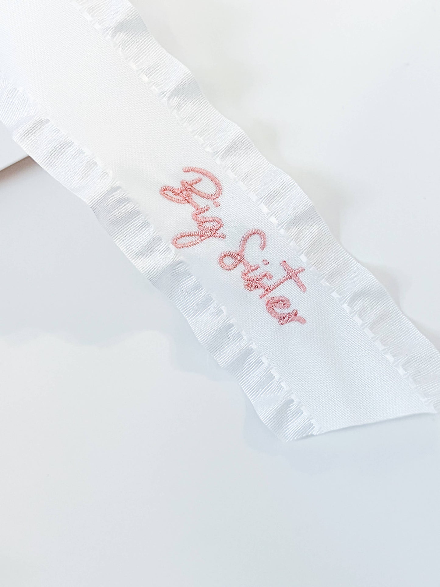 Big Sister long tail Hair Bow