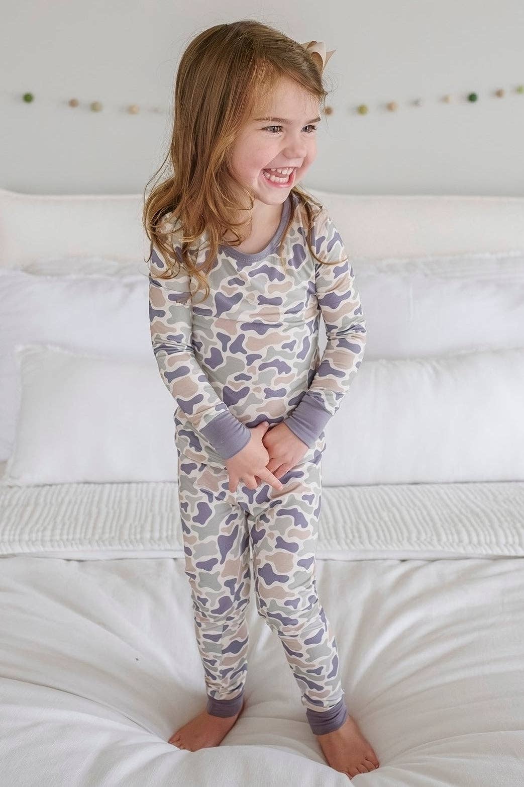 Two Piece PJ Set | Camo Cutie