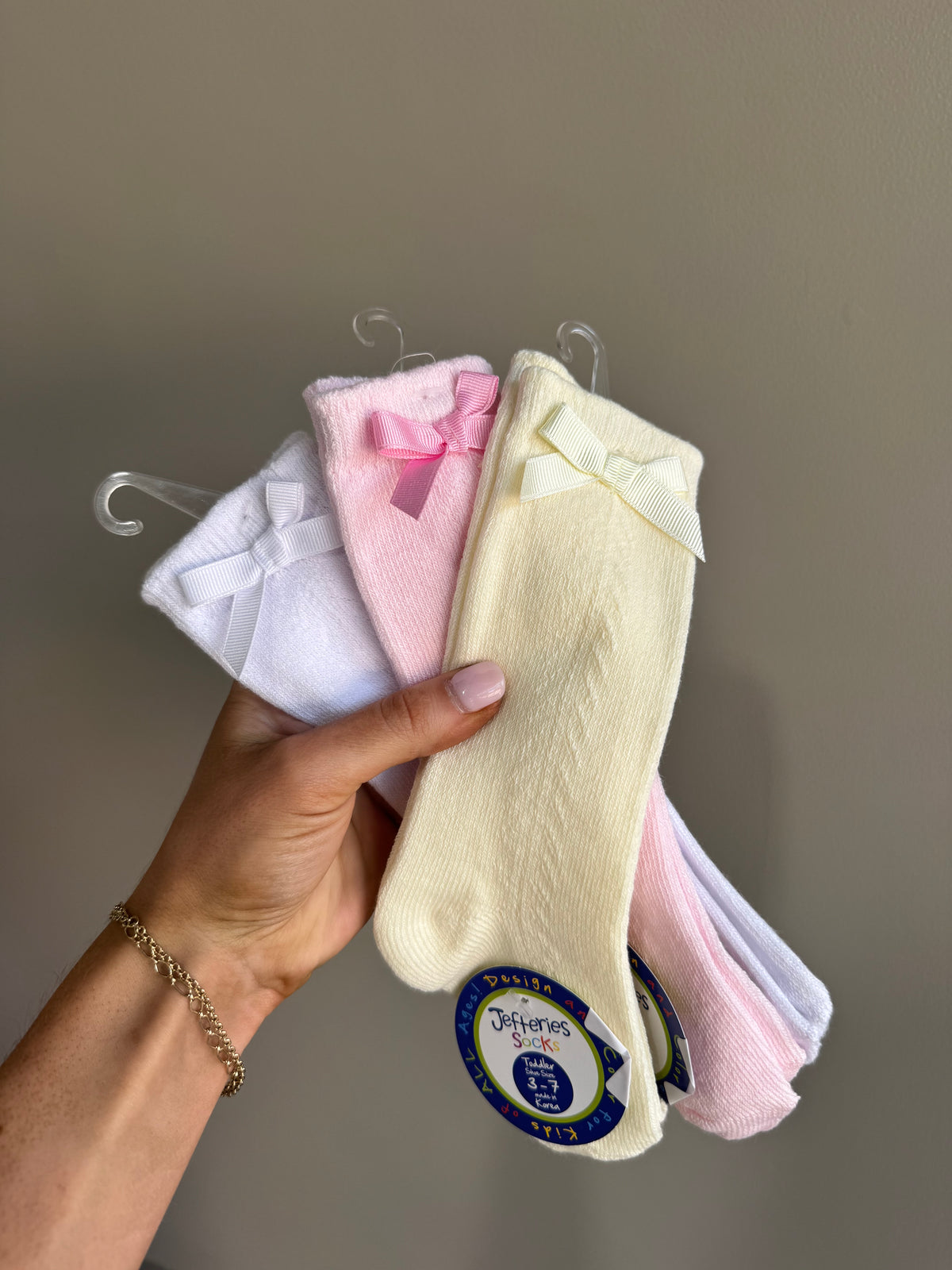 Tall Bow Sock