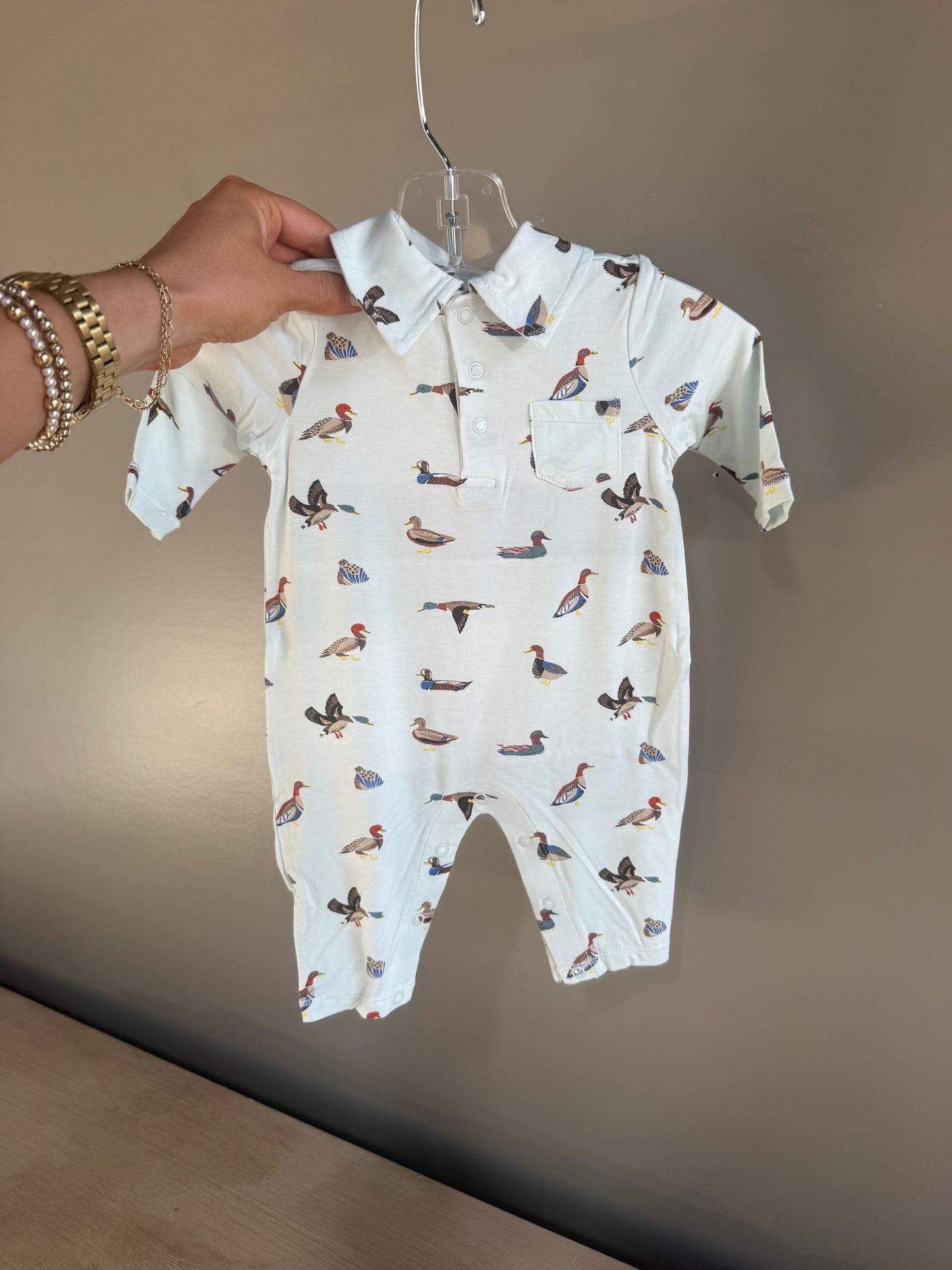 American Ducks - Polo Romper