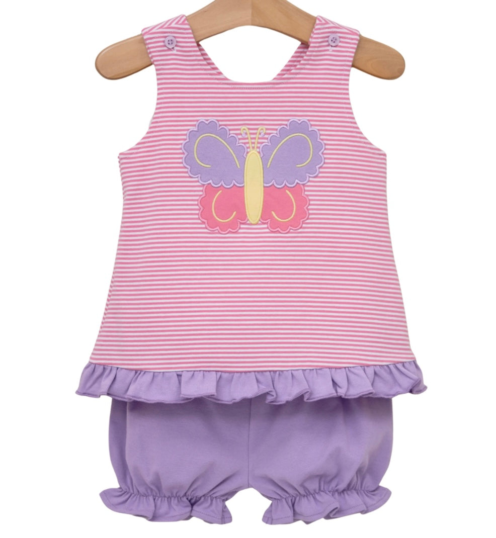 Butterfly Kisses Swing back Bloomer Set
