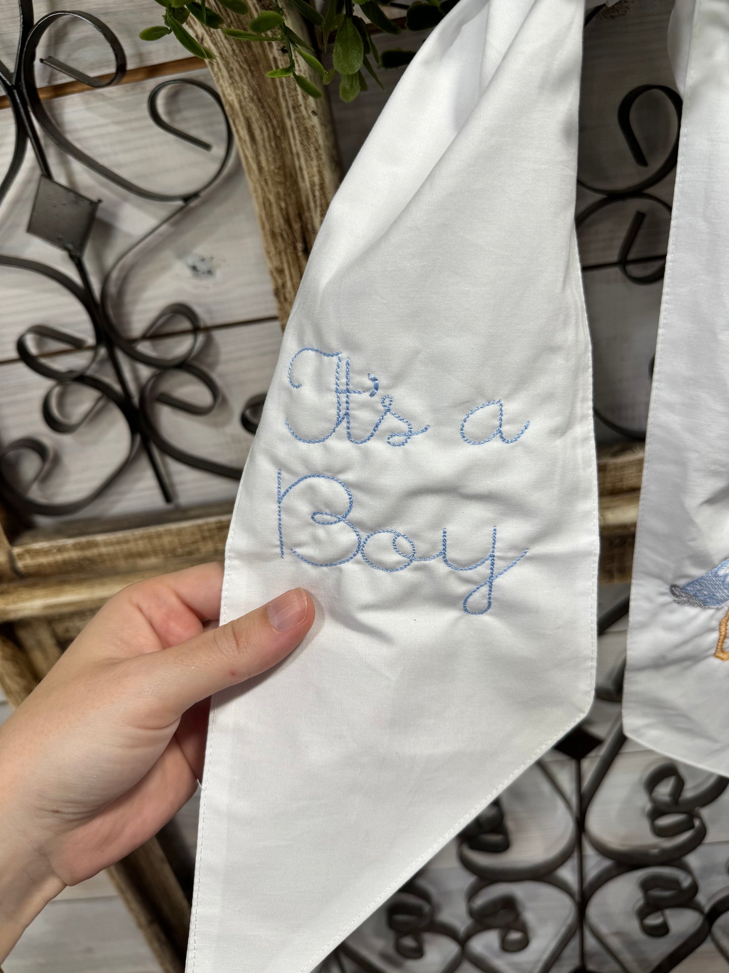 Wreath Sash It’s a boy!