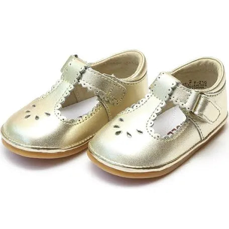 Angel Baby Gold Shoes Baby Dottie