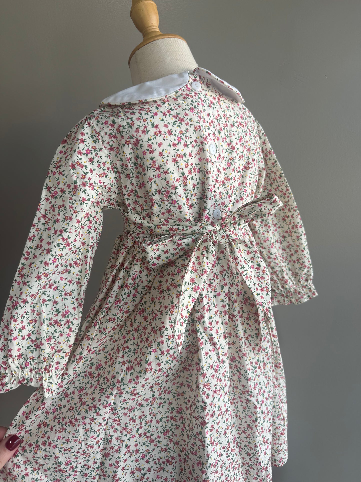 Fall Floral Dress