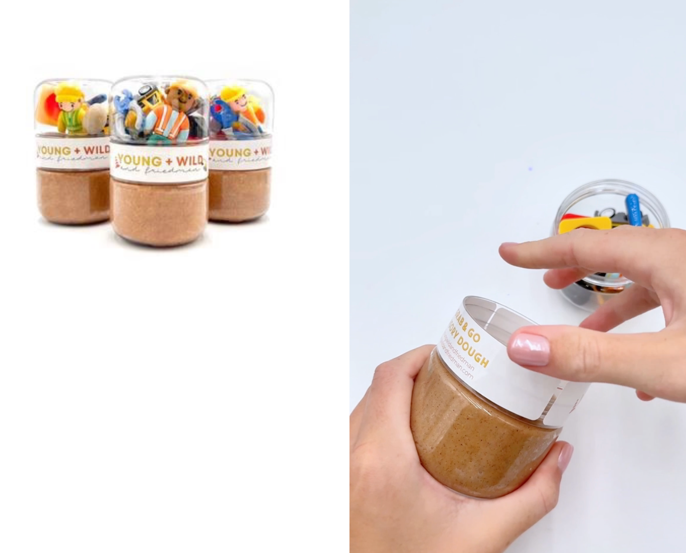 Grab & Go Dough Jar - Construction