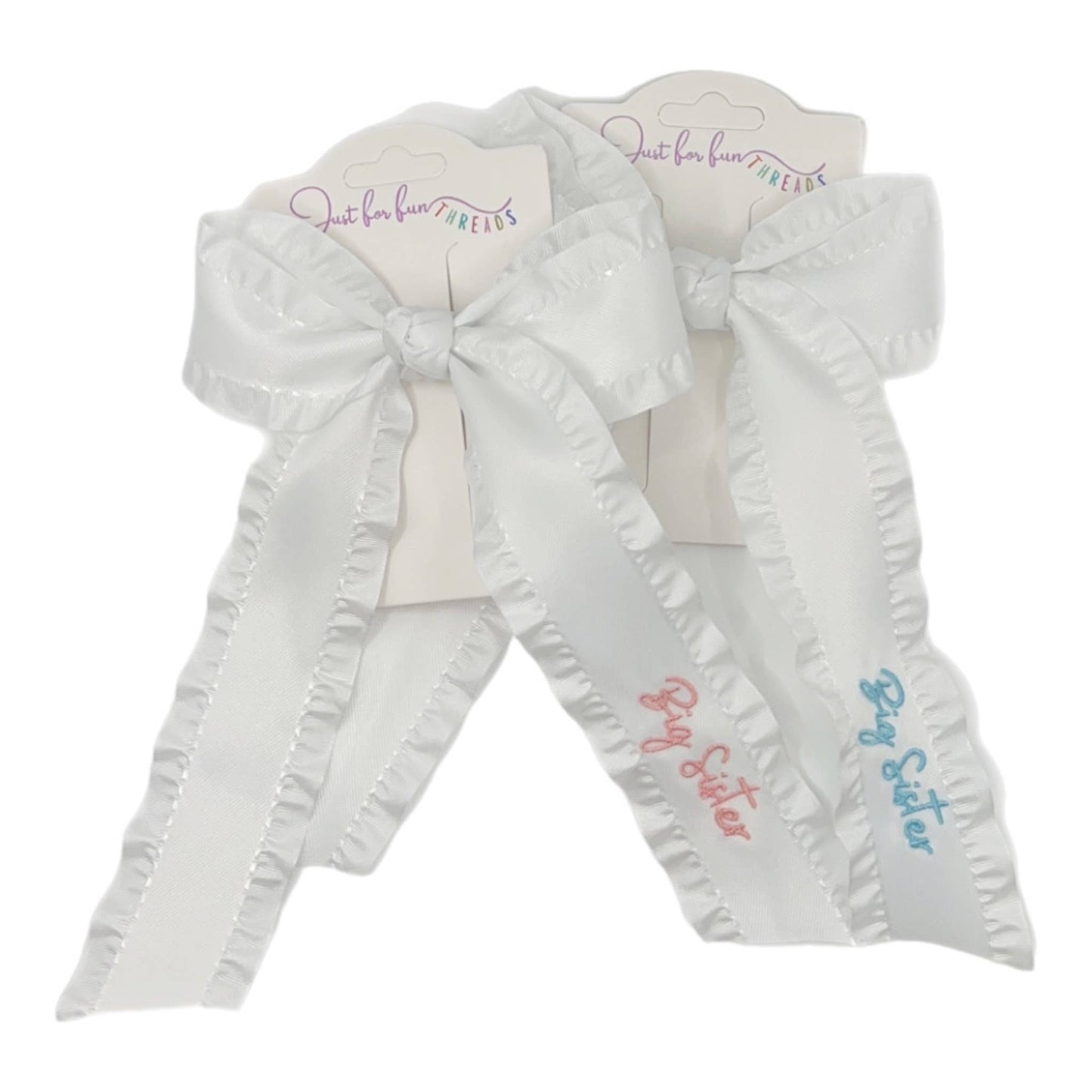 Big Sister long tail Hair Bow