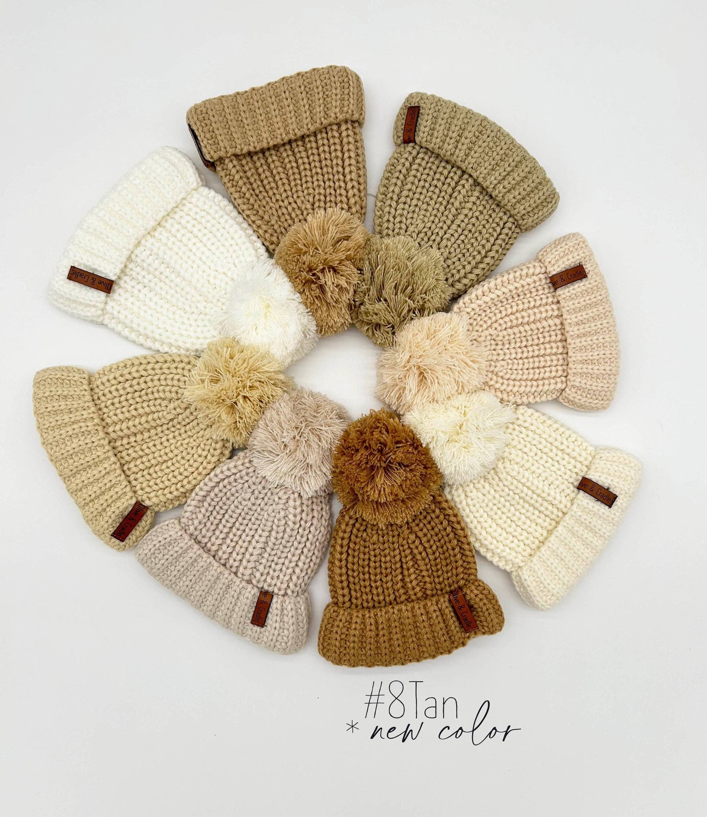 Acrylic Pom Beanie
