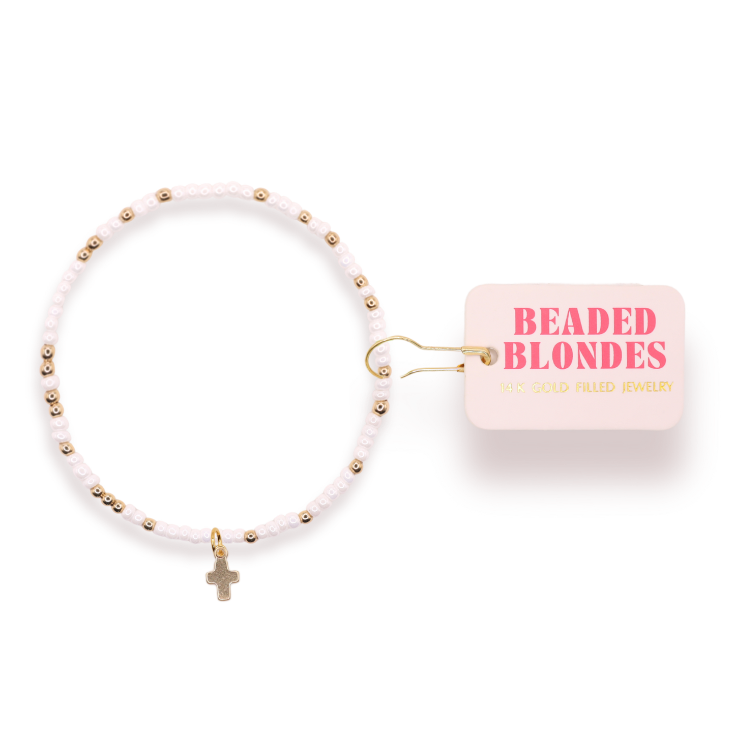 Mini Cross Charm on Color (Kids Size)
