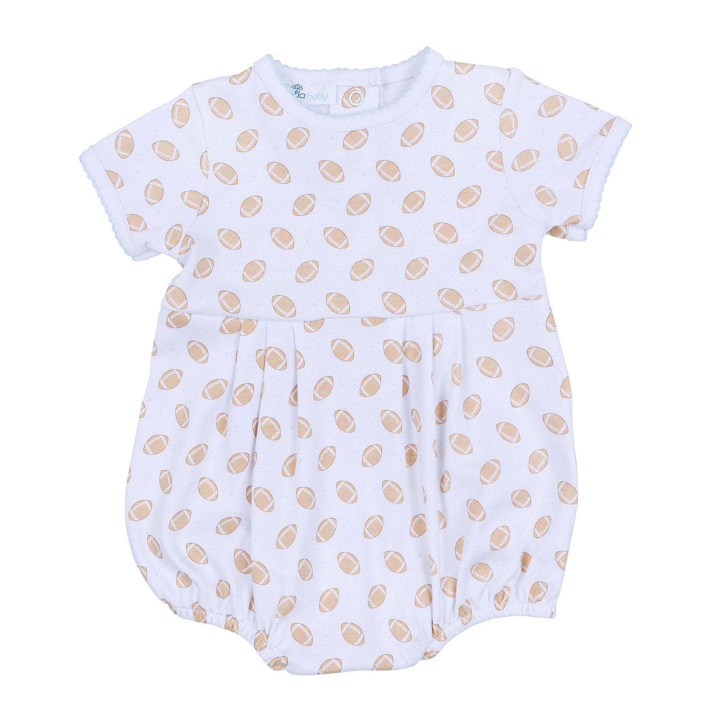 Touchdown Cutie Print Bubble - Light Blue
