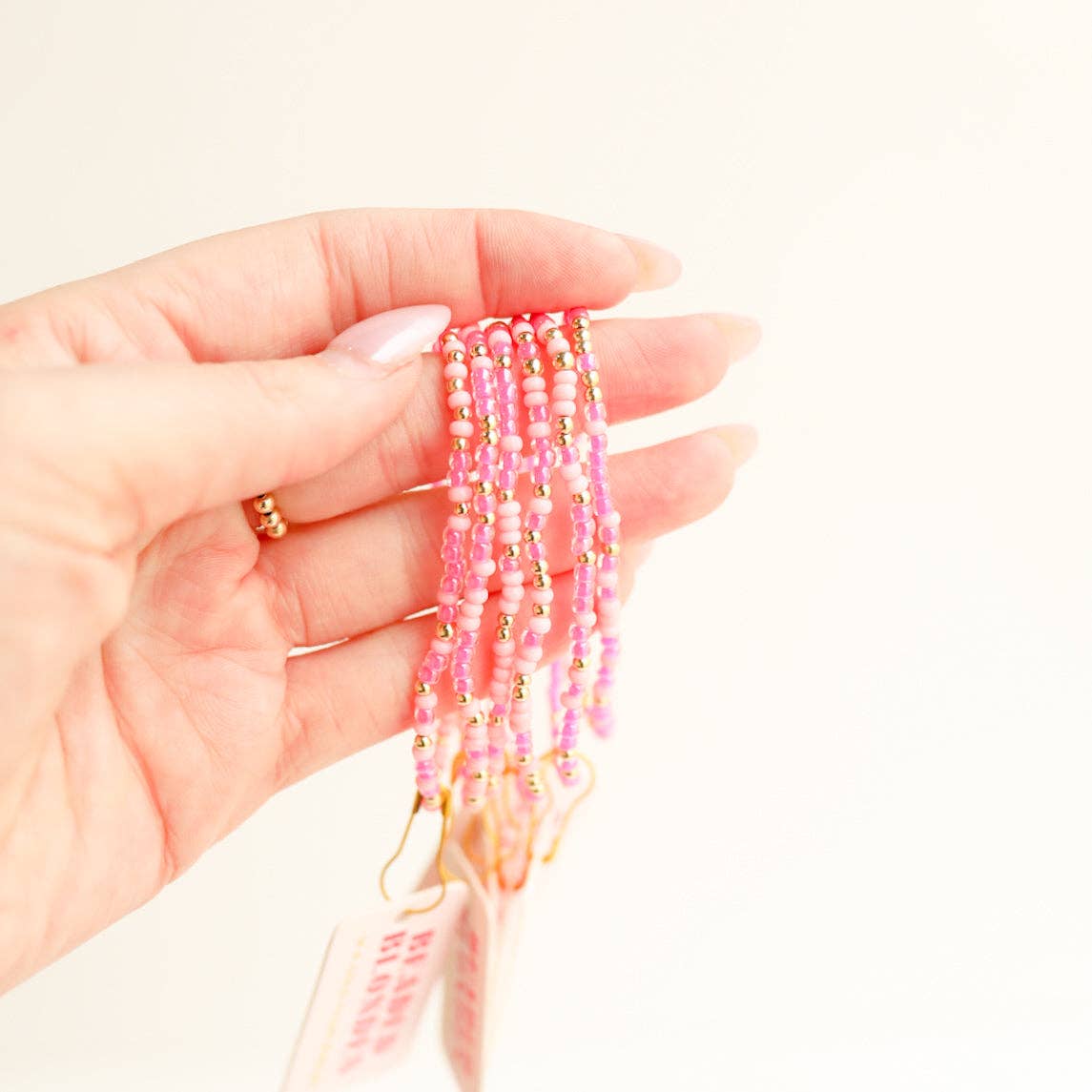 Hot Pink Sprinkle Bracelet (Kids Size)