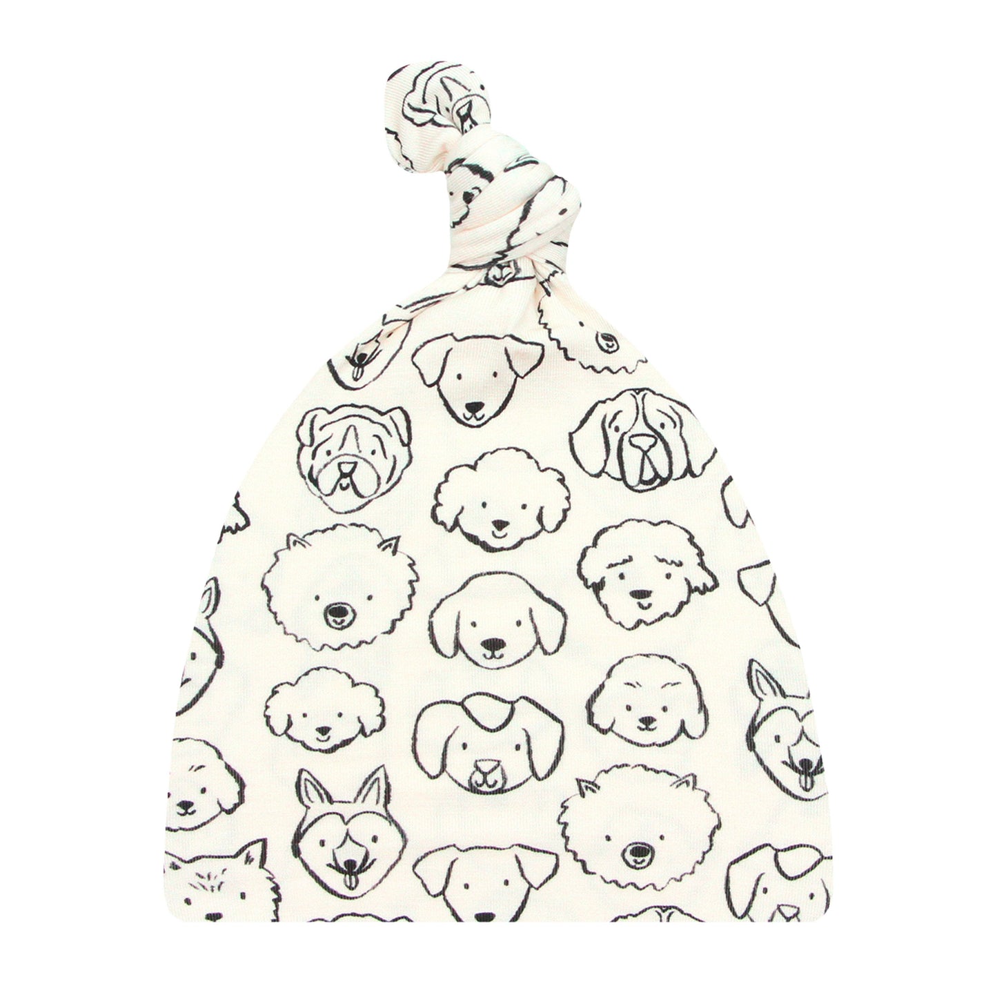 Dane Top Knot Hat - Newborn-3 Month