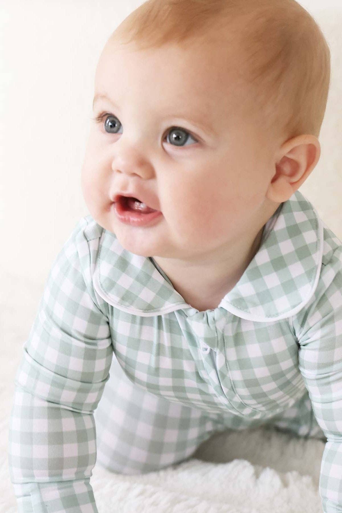 Gingham Footie