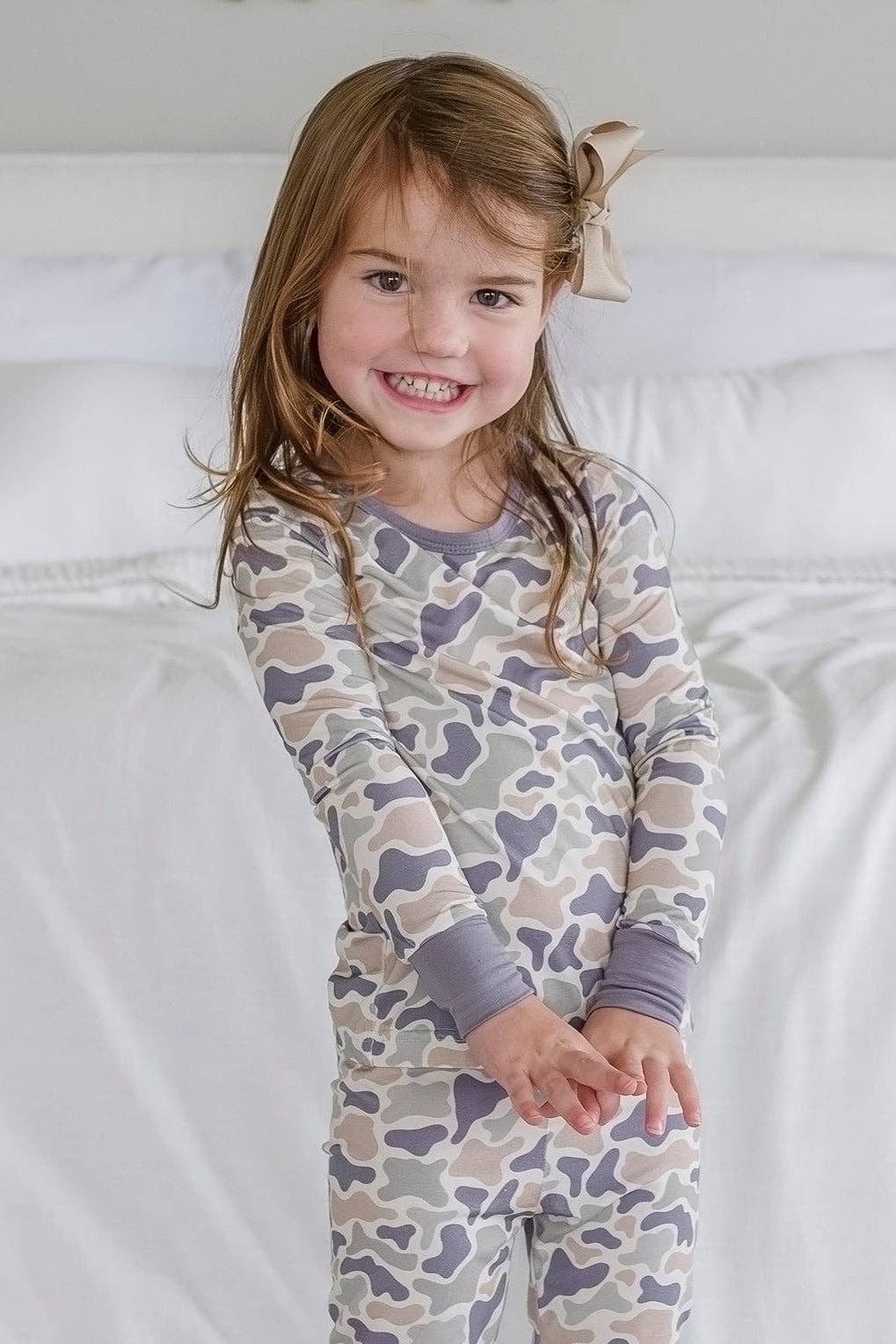 Two Piece PJ Set | Camo Cutie