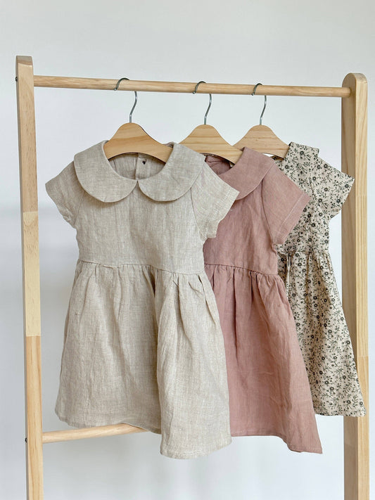 Allie Dress with Bow Floral