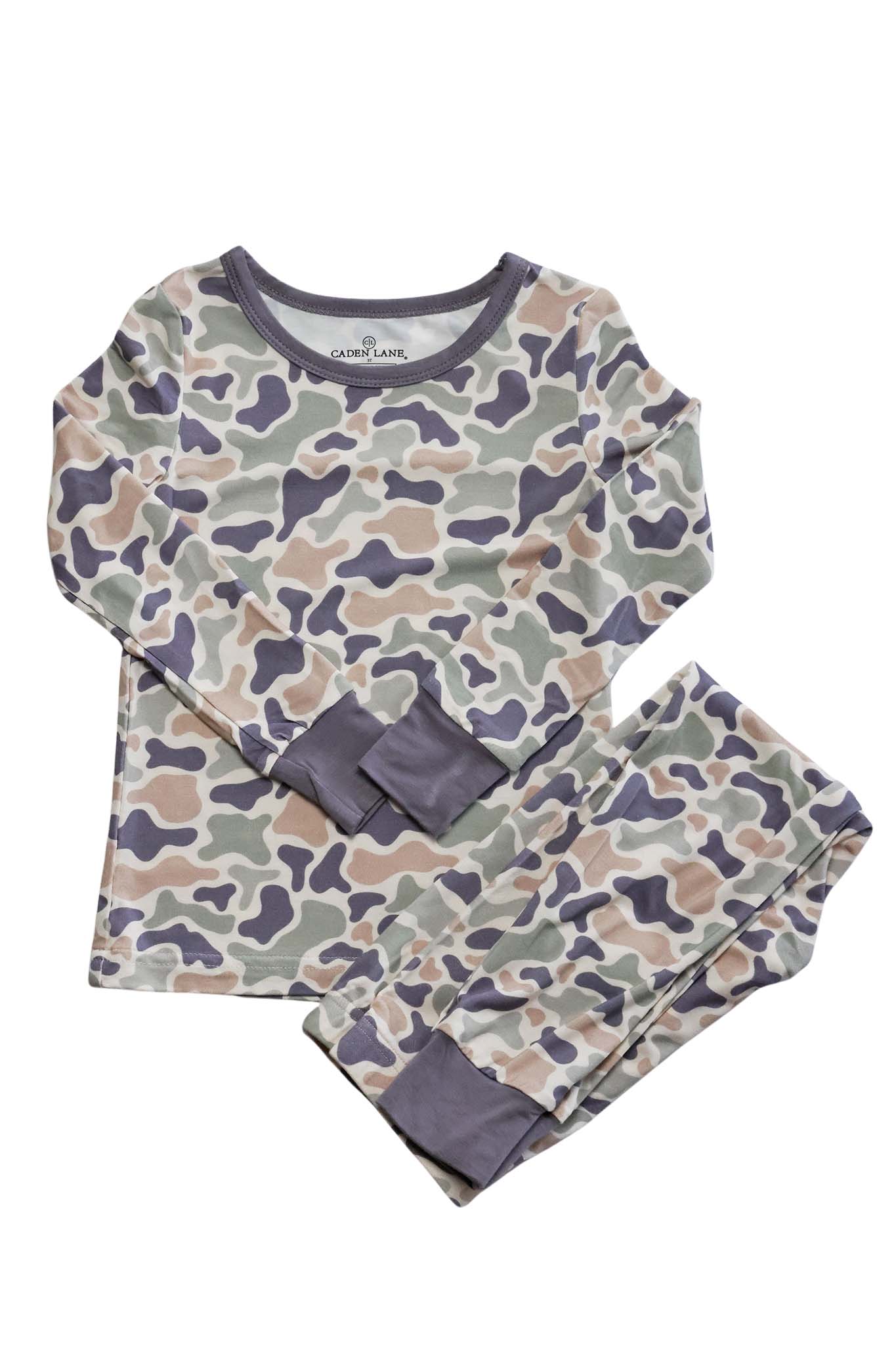 Two Piece PJ Set | Camo Cutie