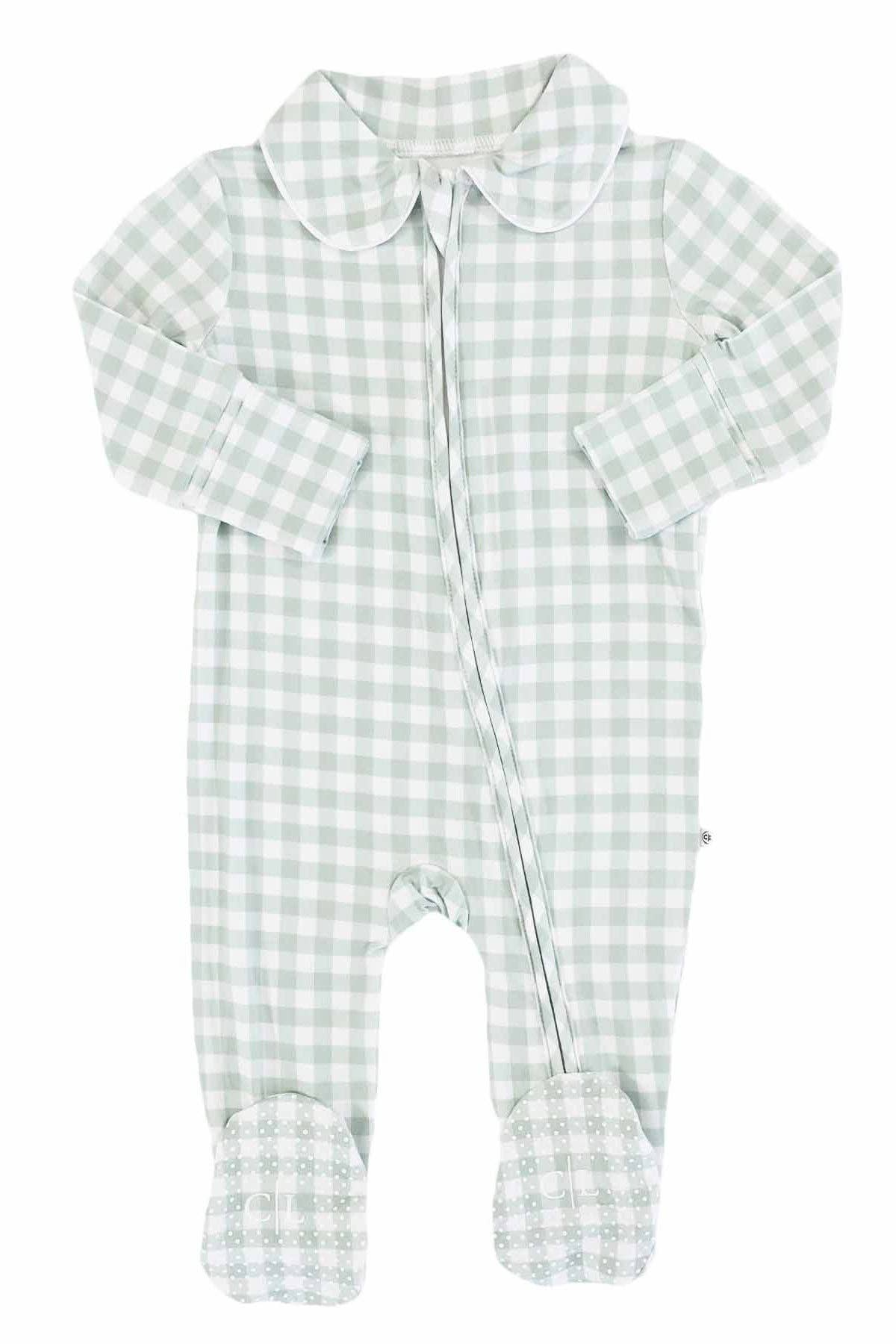 Gingham Footie
