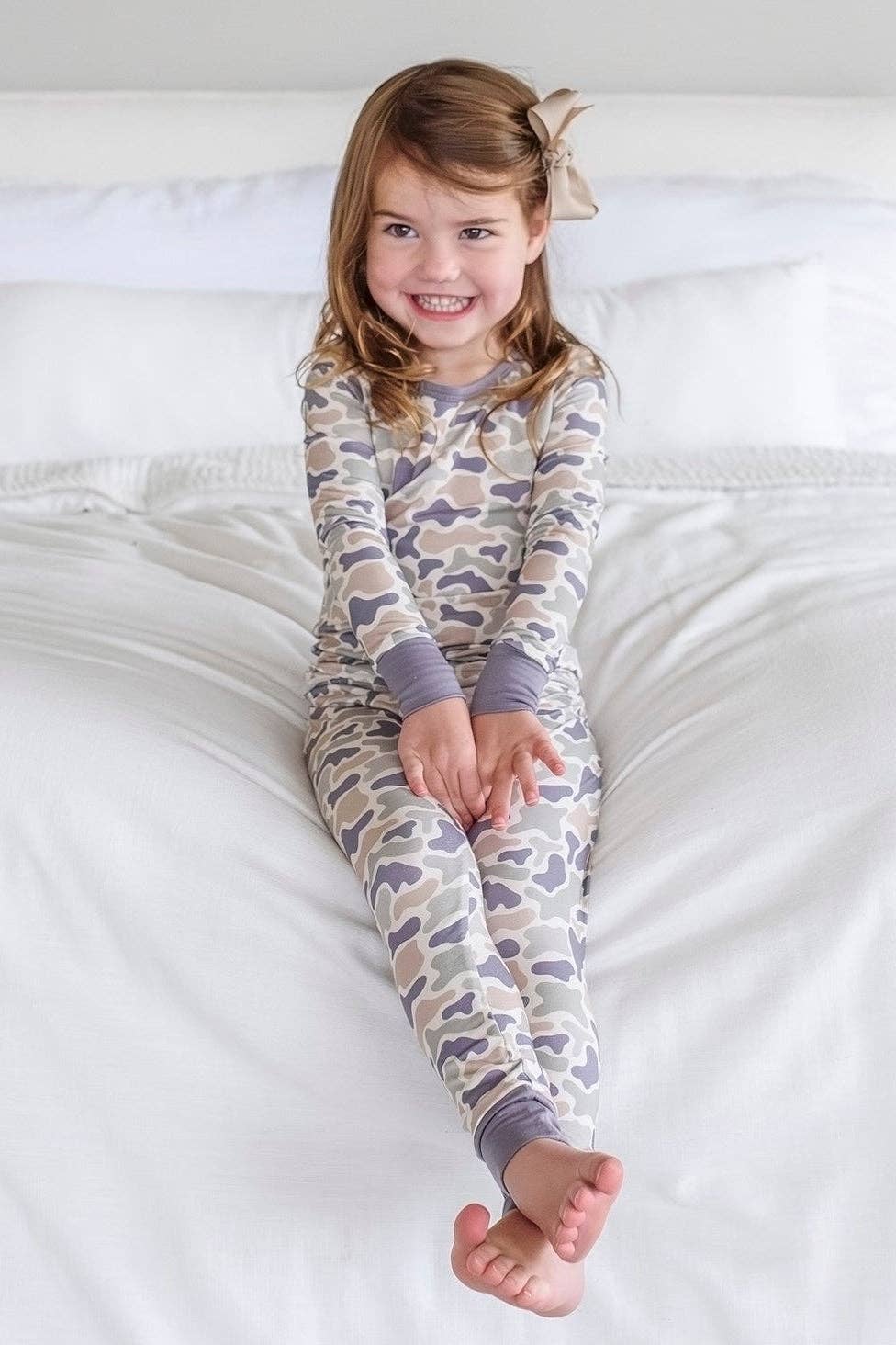 Two Piece PJ Set | Camo Cutie