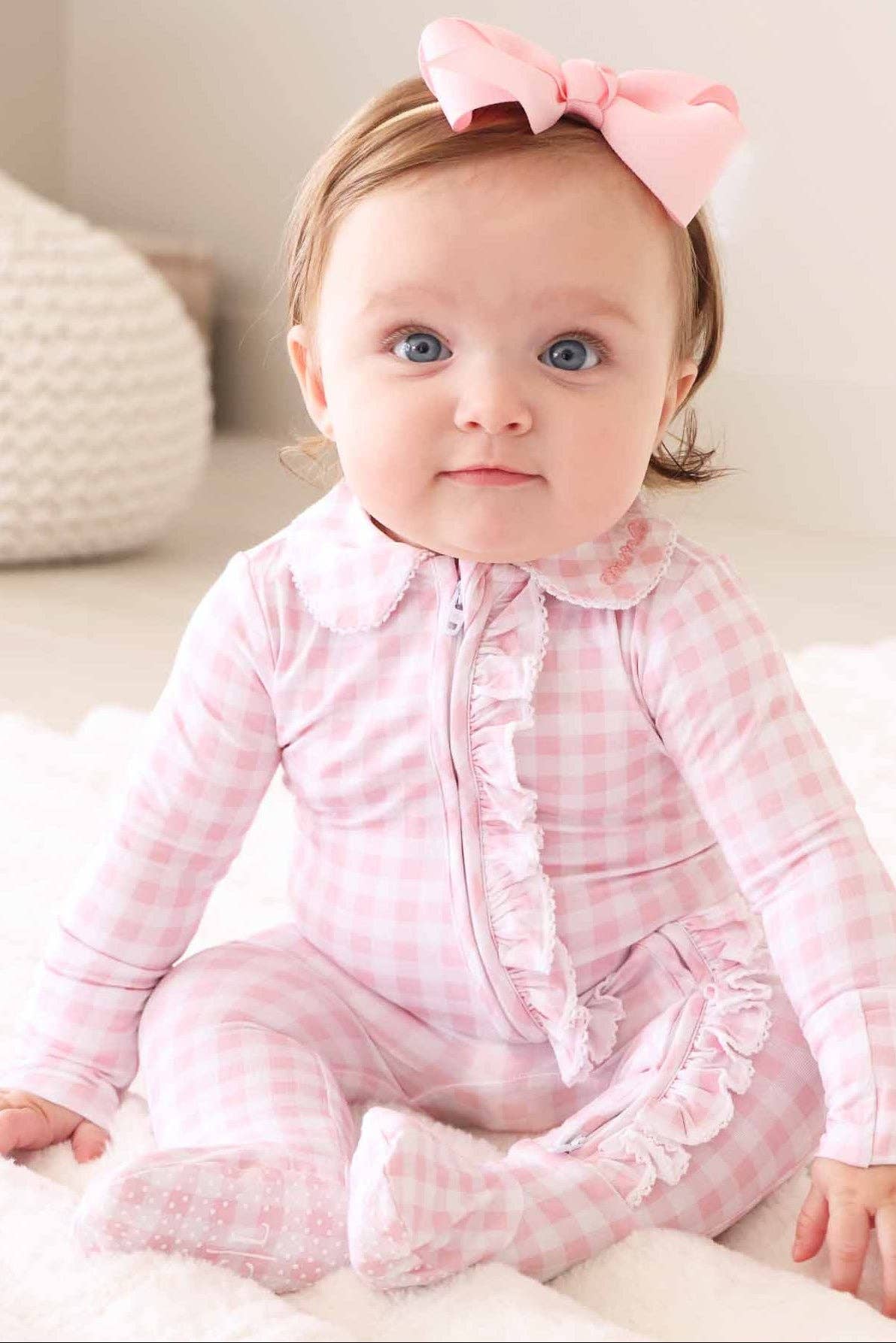 Peter Pan Collar Footie