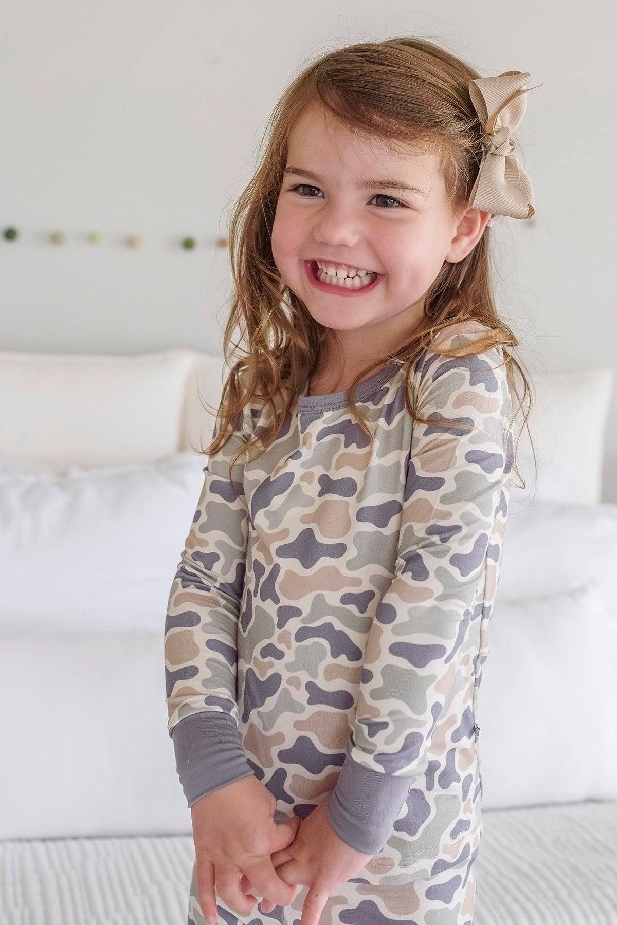 Two Piece PJ Set | Camo Cutie