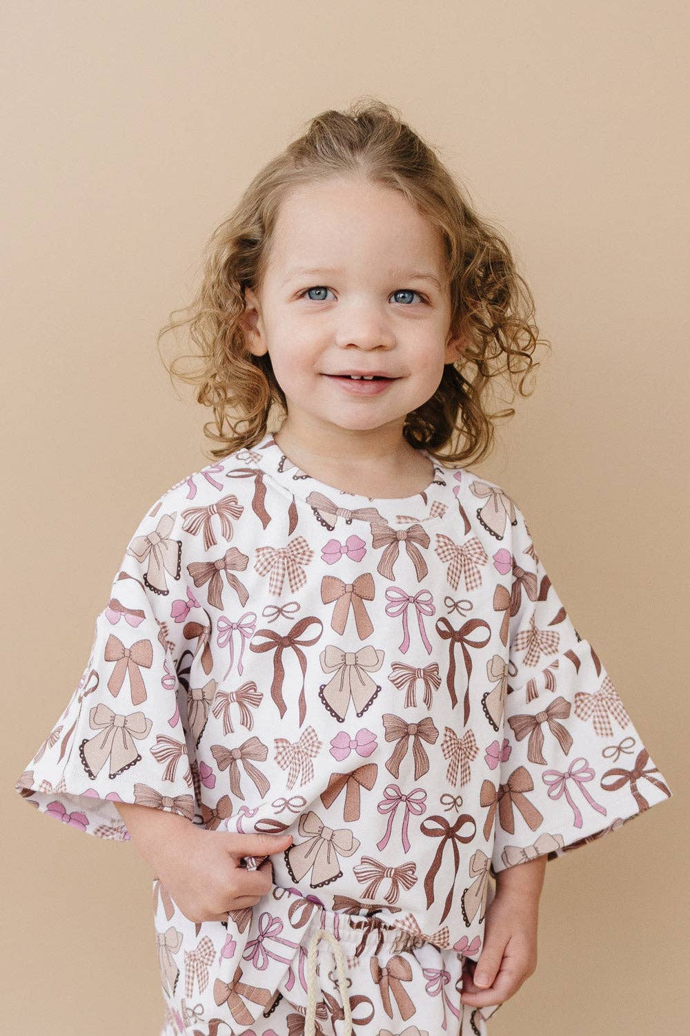 Shorts Set | Mocha Bows