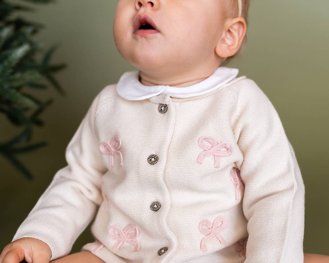 Bow Cardigan