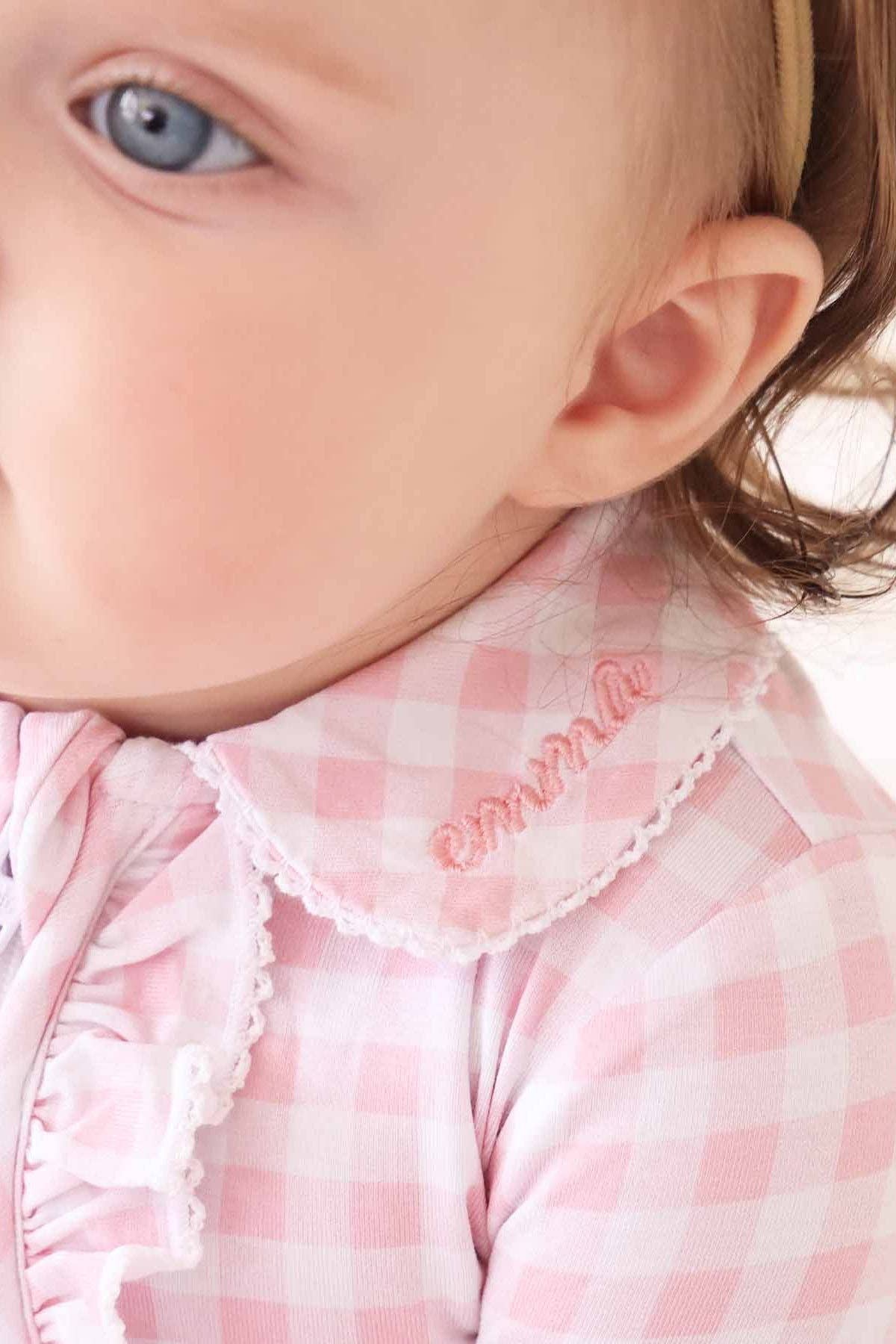 Peter Pan Collar Footie