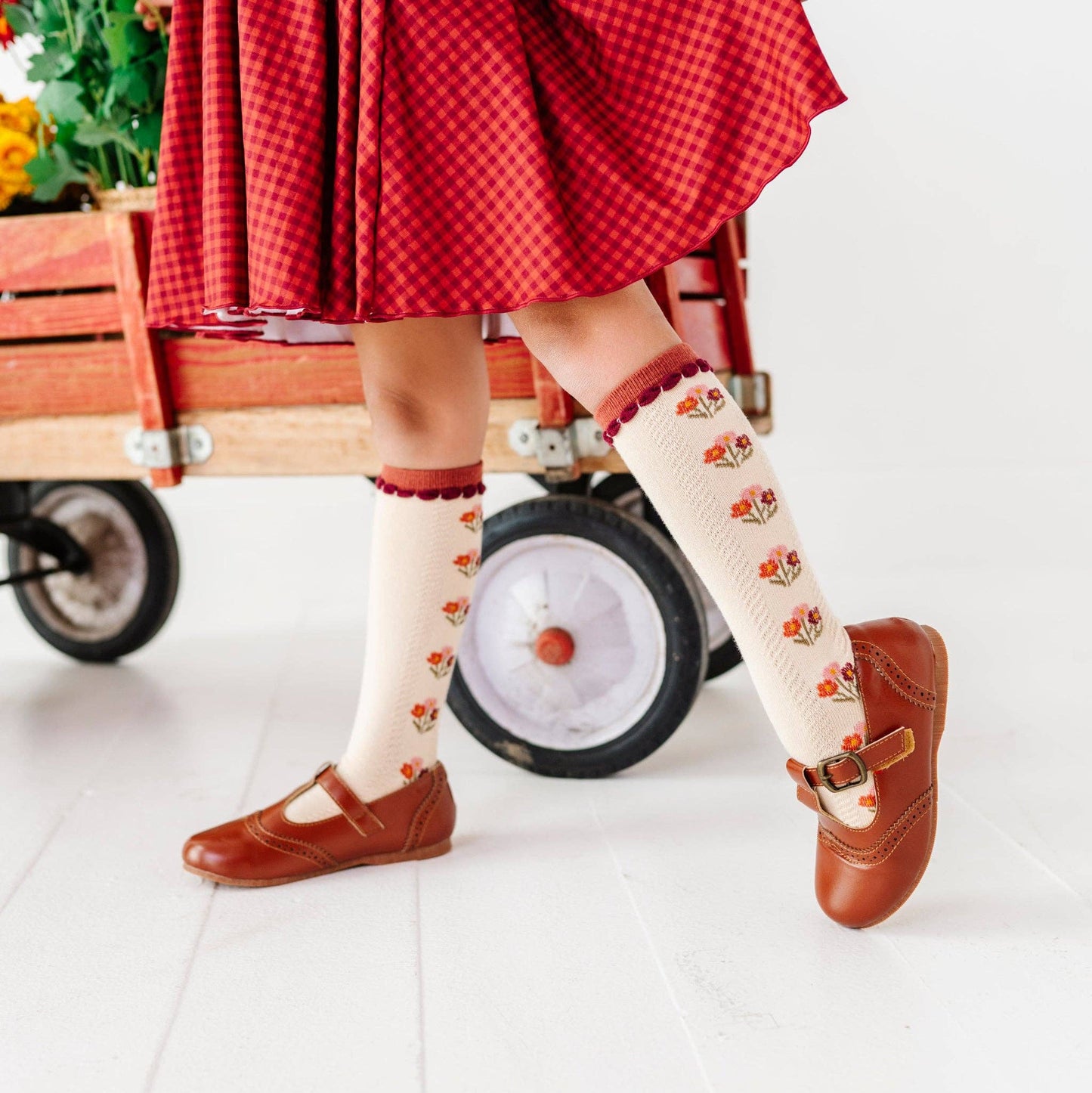 Posie Sock Rust