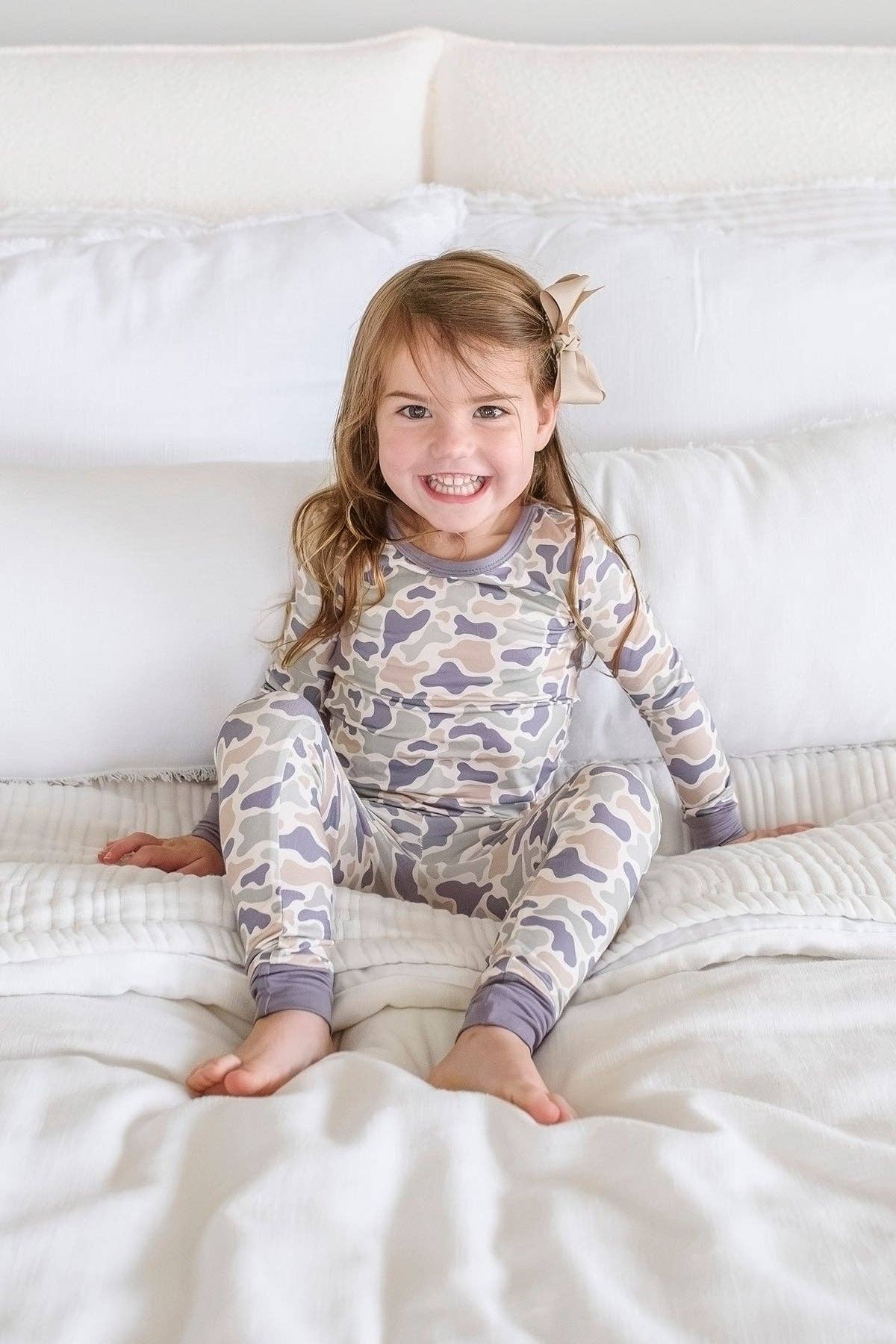 Two Piece PJ Set | Camo Cutie