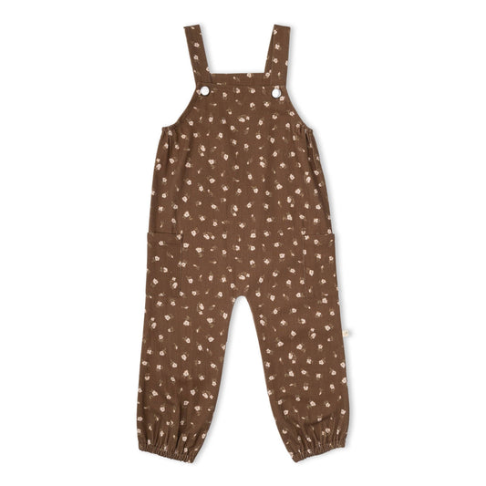 Organic Twill Overalls - Primrose