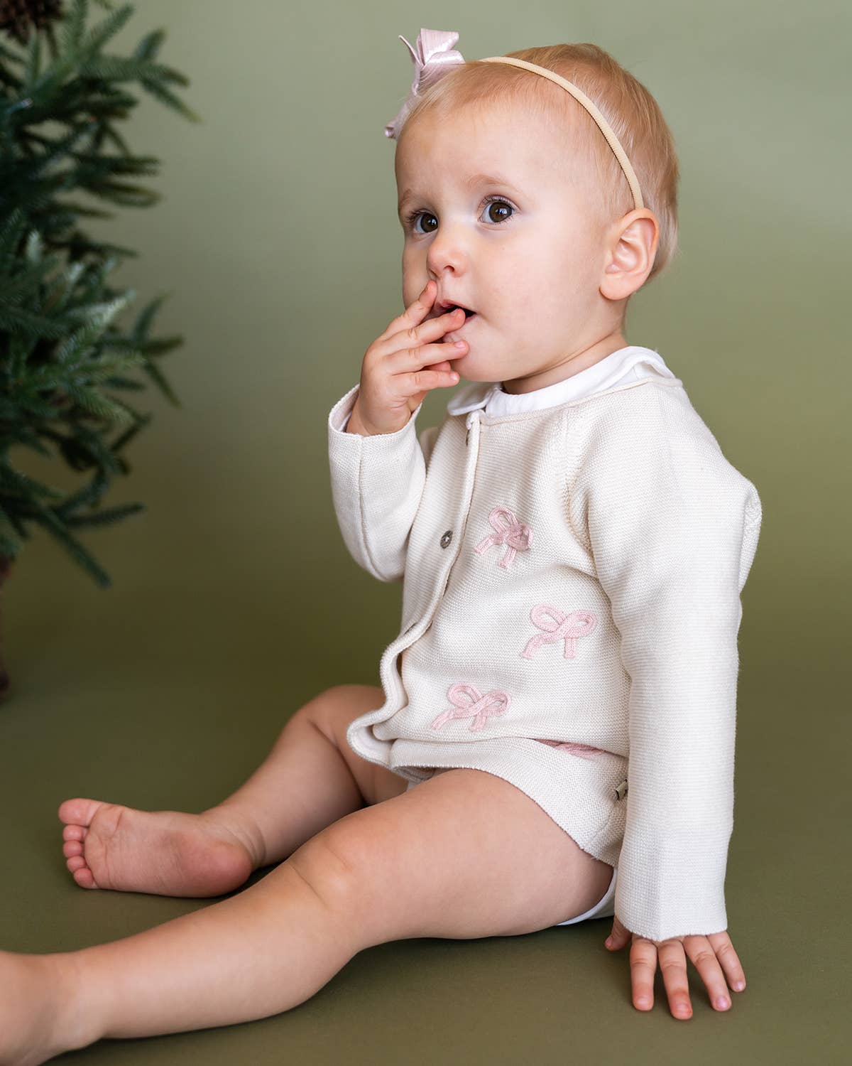 Bow Cardigan