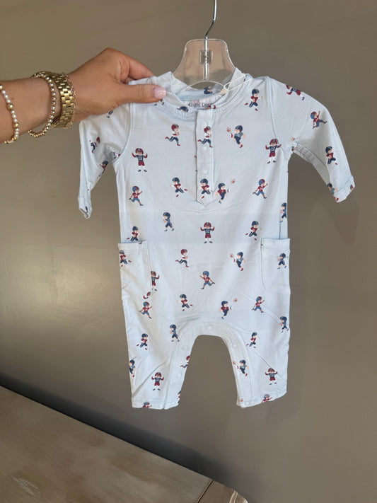 Tiny Footballers - Uni Romper