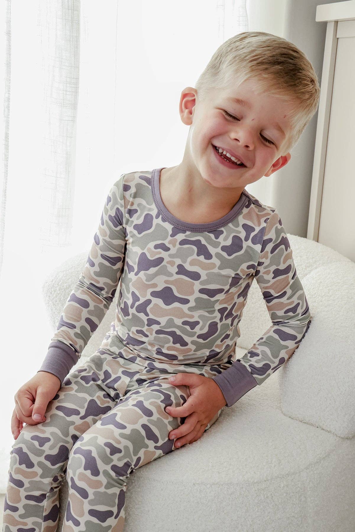 Two Piece PJ Set | Camo Cutie
