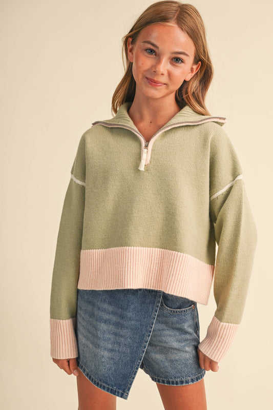 Half Zip Sweater