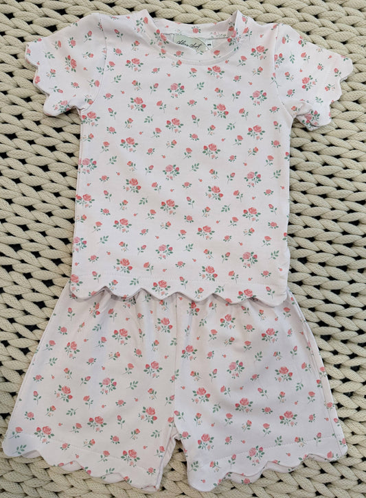 Rosie’s Pink Scalloped Set