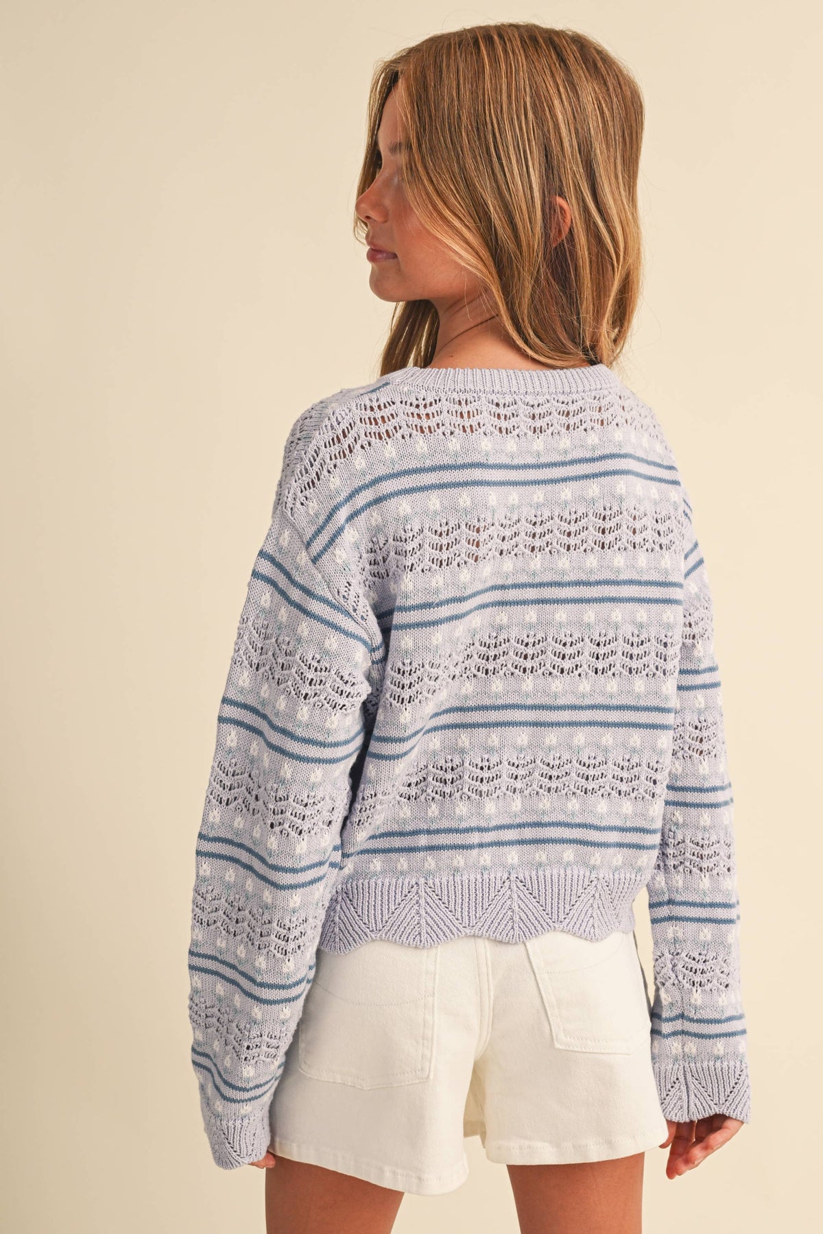 Pull Over Pointelle Top