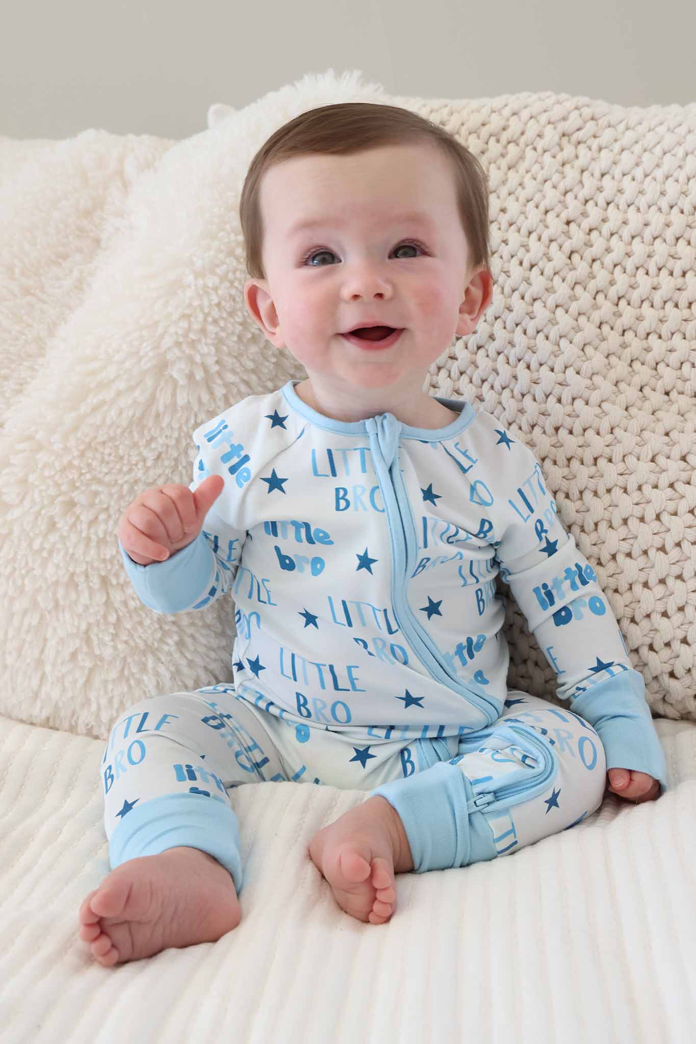 Convertible Romper Little Bro