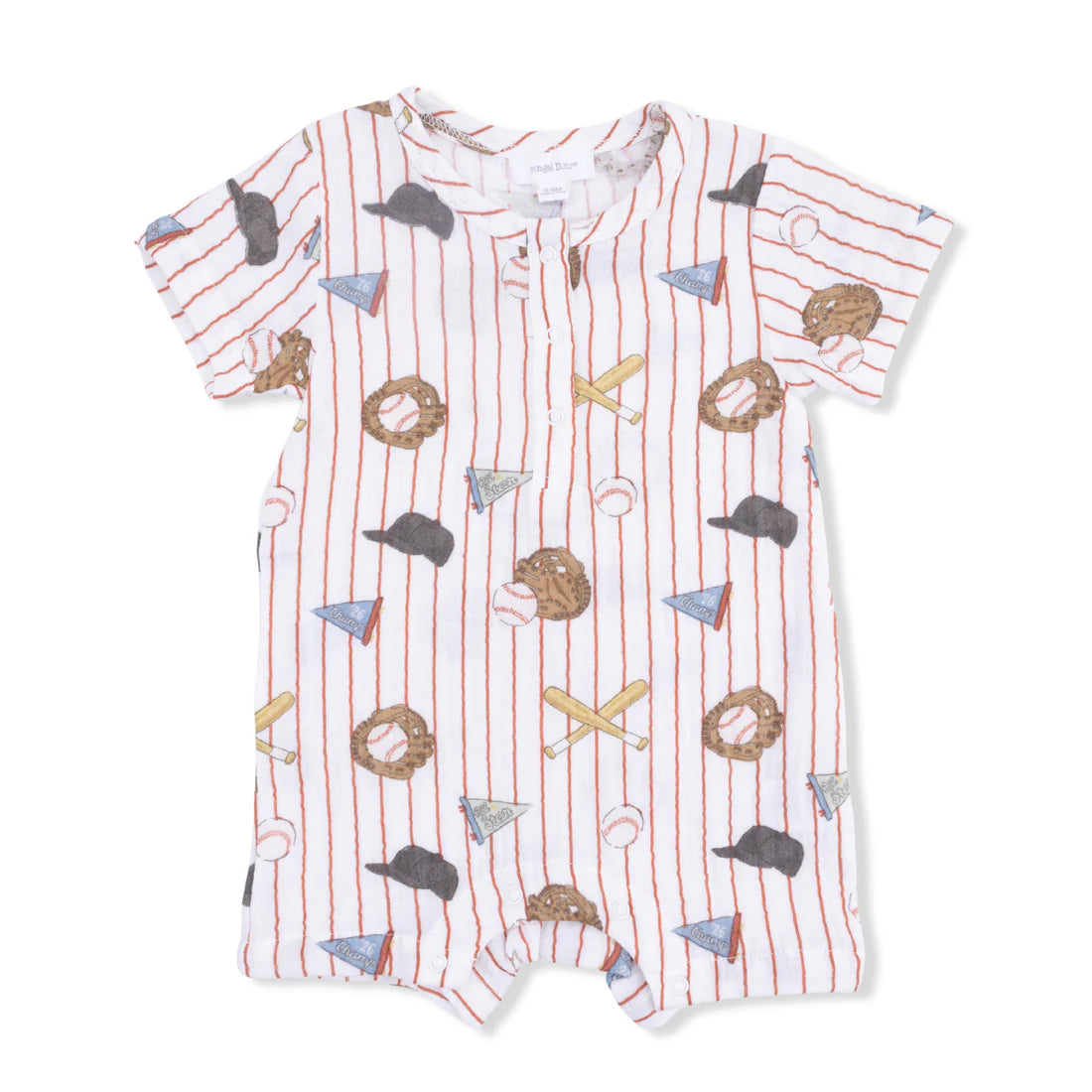 Vintage Baseball Stripe Shortie