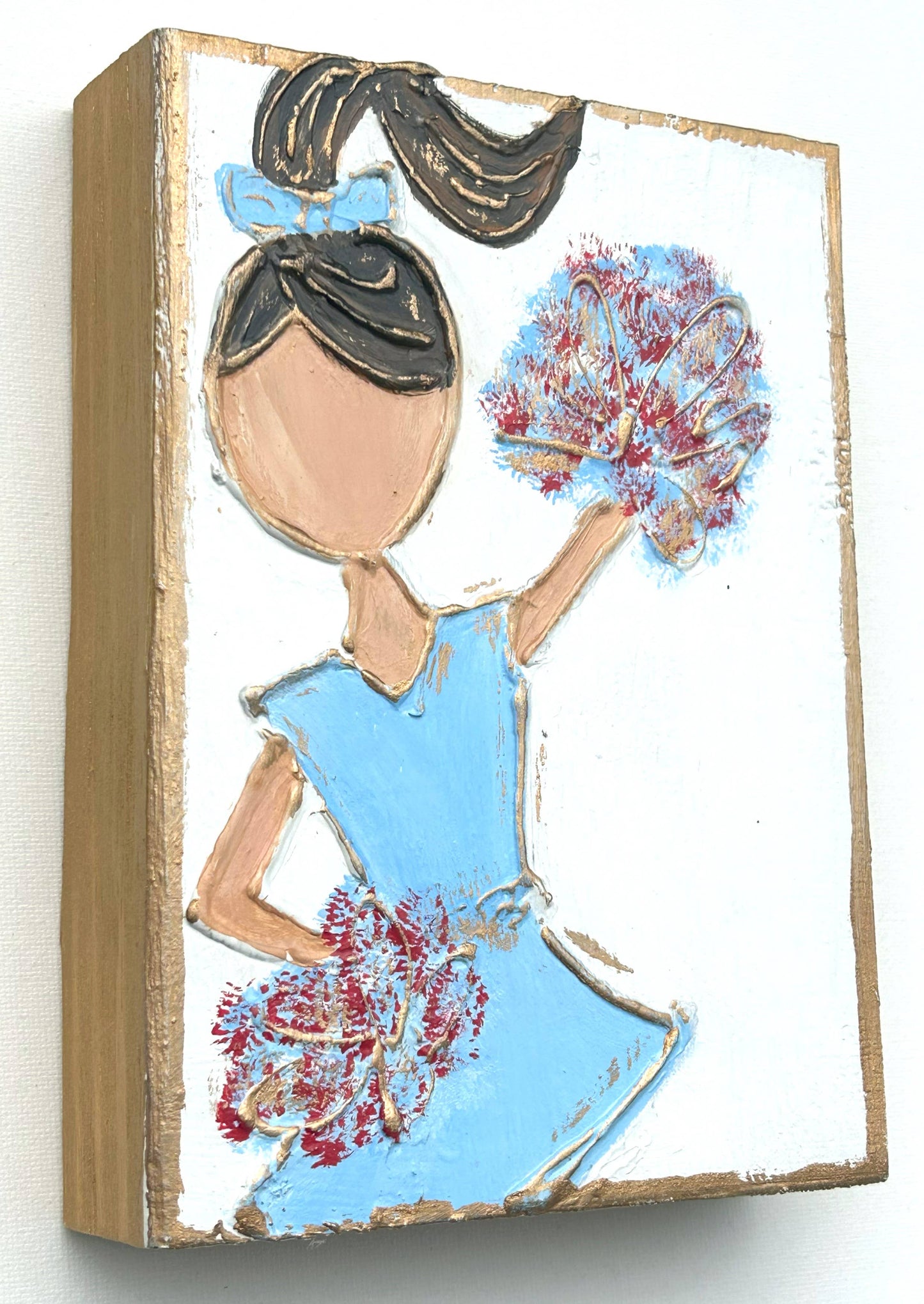 Cheerleader | custom cheer spirit football hometown