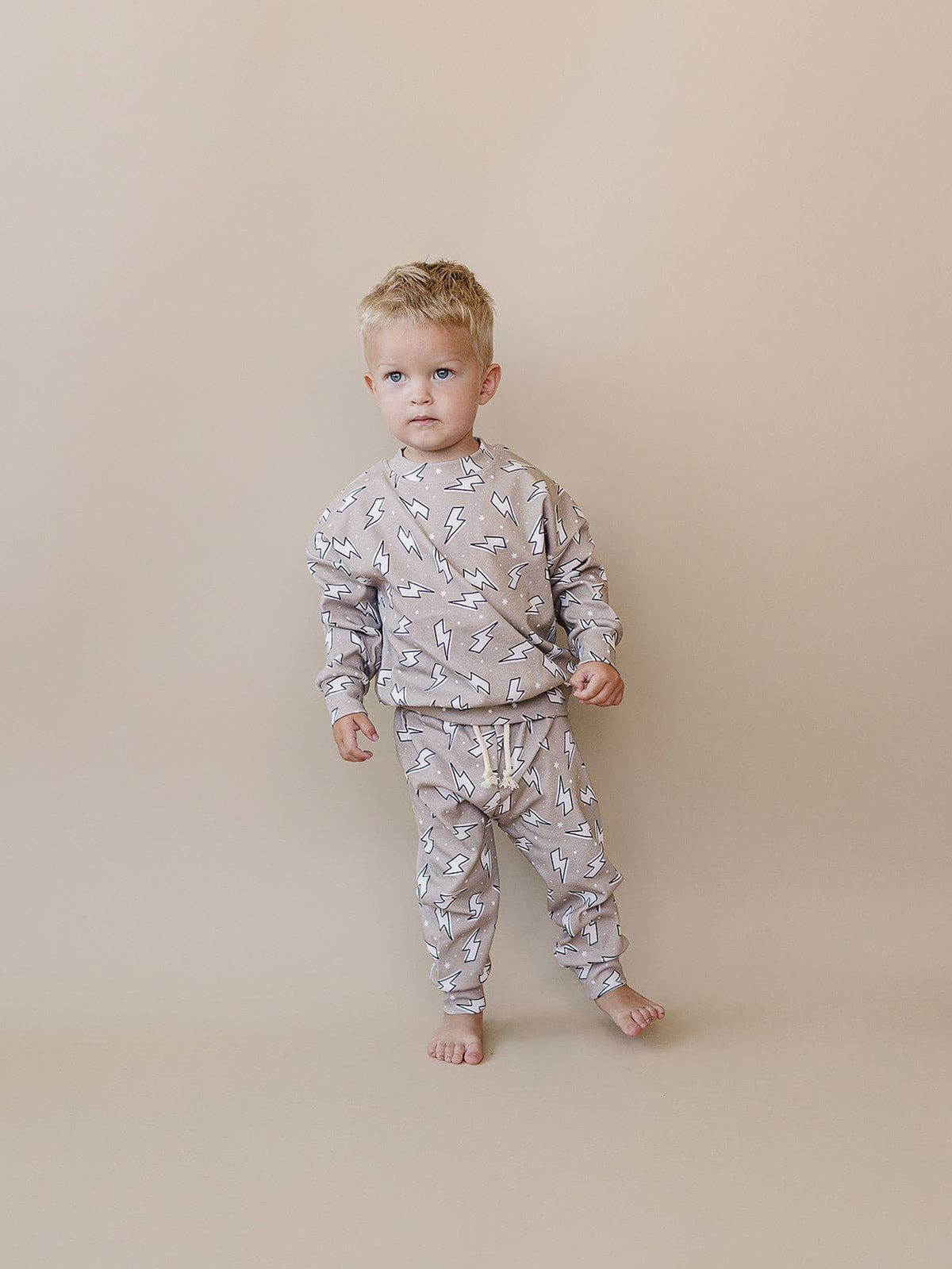 Jogger Set | Latte Bolts