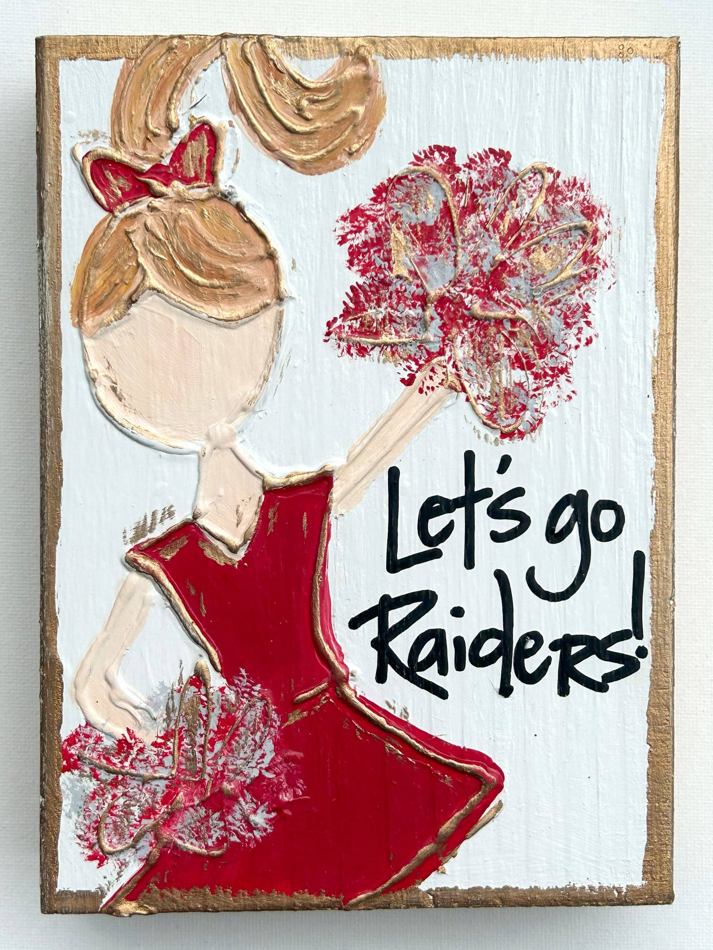 Cheerleader | custom cheer spirit football hometown