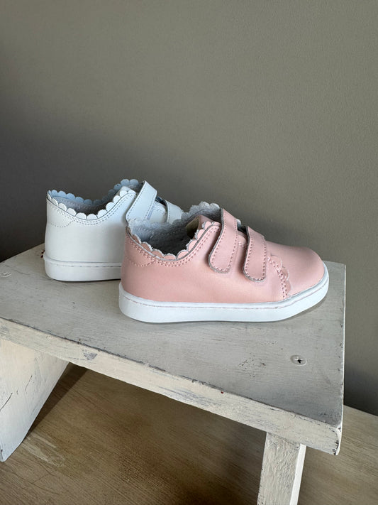 Caroline Scalloped Sneaker