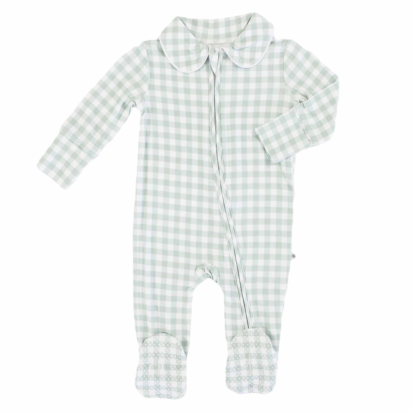 Gingham Footie