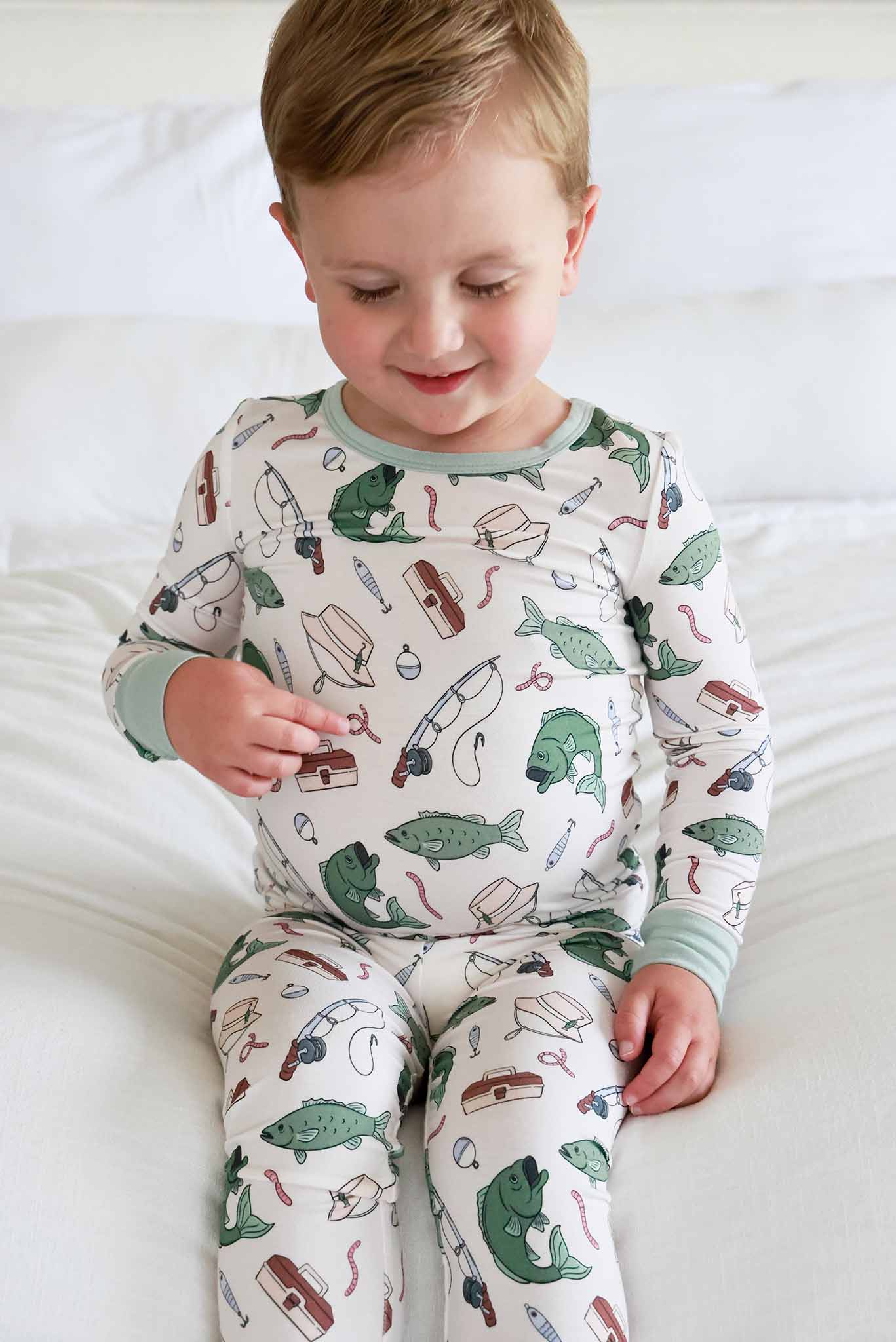 Two Piece Pajama Set | Off the Hook