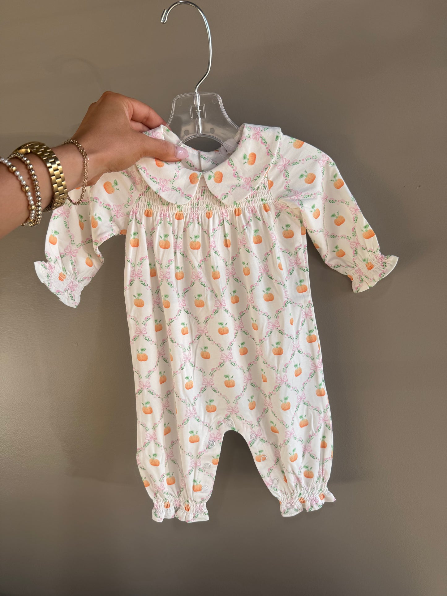 Pretty Pumpkin Romper