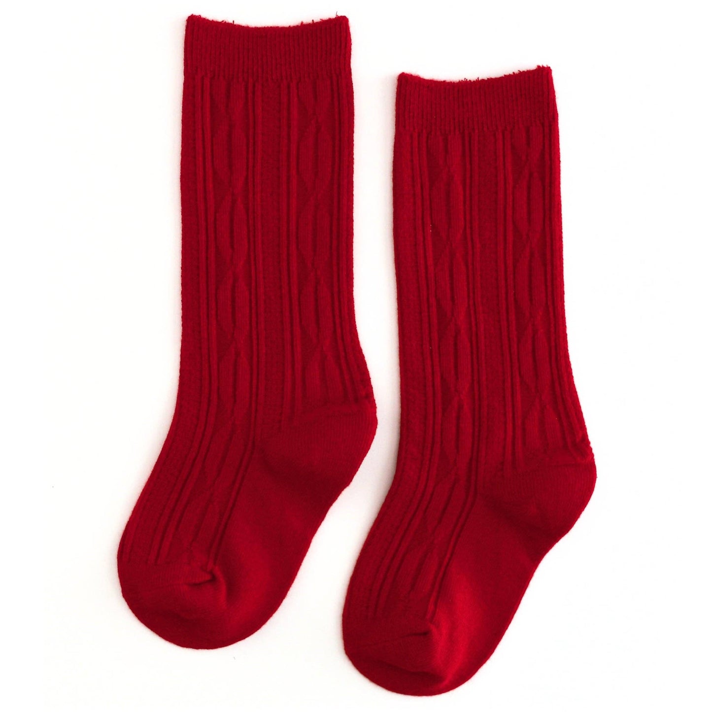 Red Knee High Socks