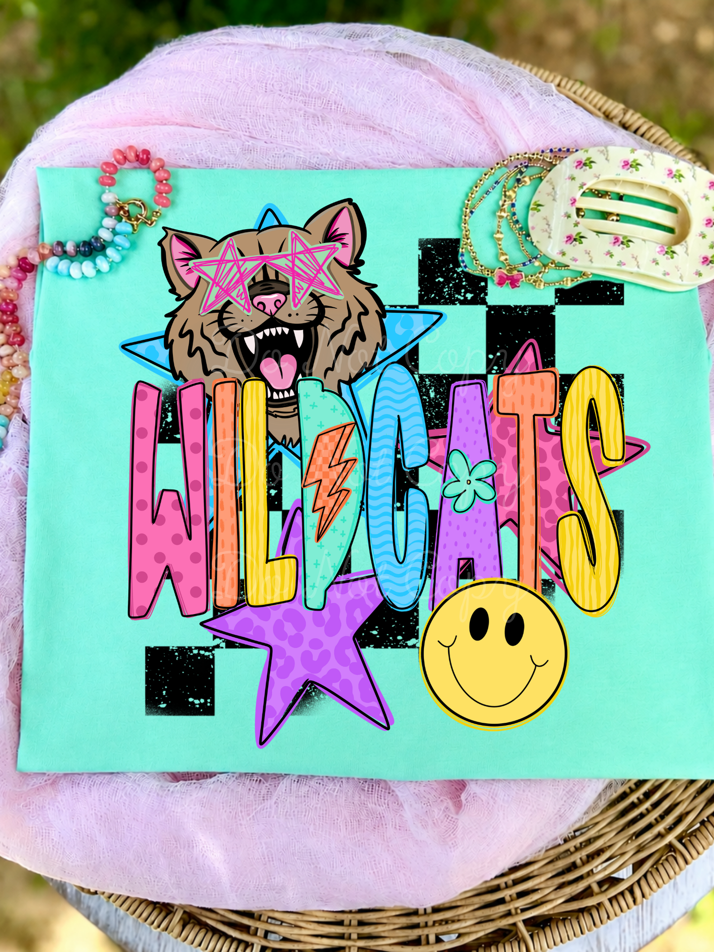 Wildcats Preppy Mascot