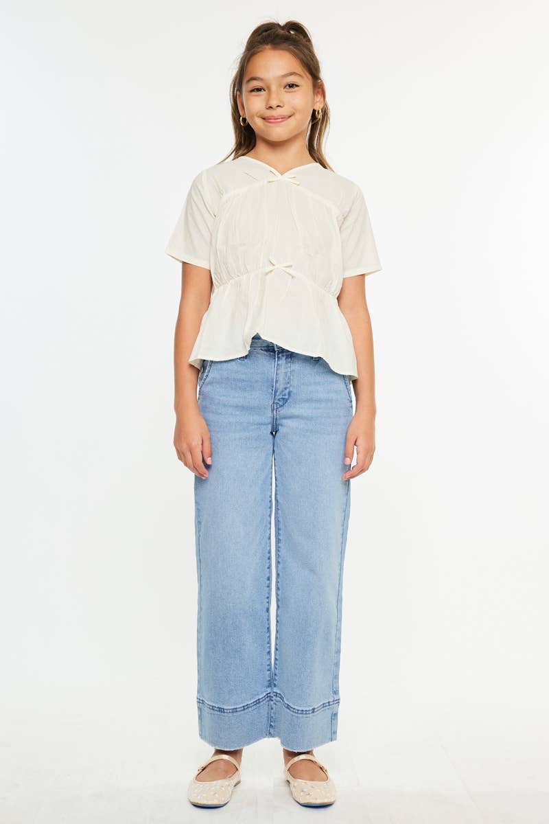YOUTH HIGH RISE CROP