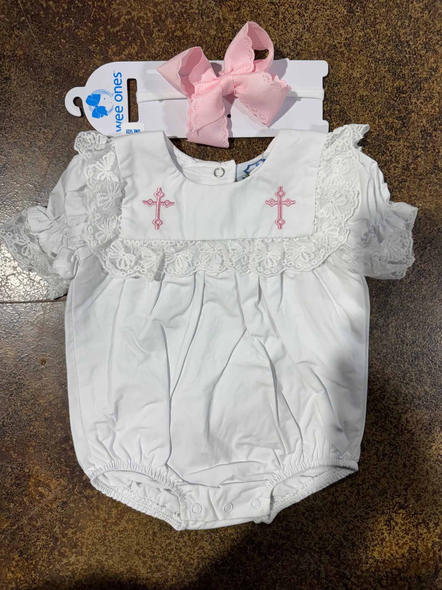 PO109: Heirloom Cross Girls Bubble