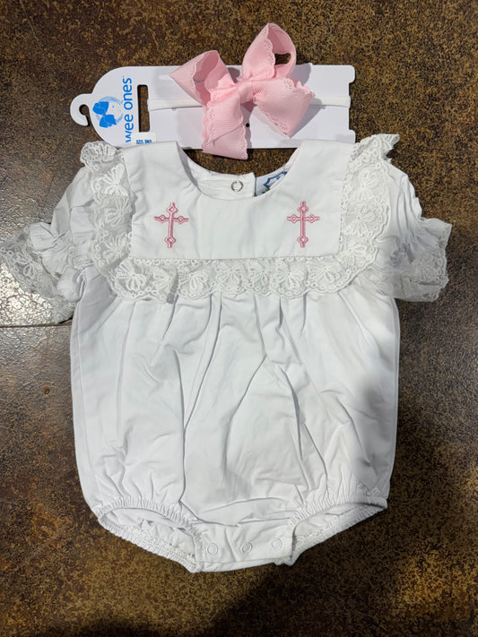 PO109: Heirloom Cross Girls Bubble