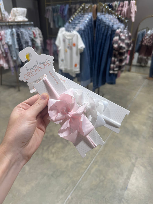 SCALLOPED EDGE BOW